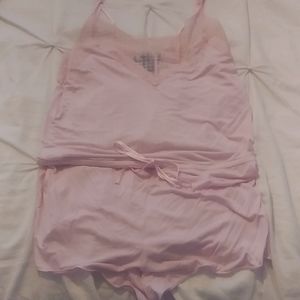 Victoria's Secret Baby Pink Soft Cotton Romper